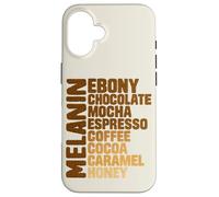 Melanin Ebony Chocolate Mocha Coffee Cocoa Vintage Case for iPhone 16