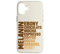 Melanin Ebony Chocolate Mocha Coffee Cocoa Vintage Case for iPhone 16 Plus