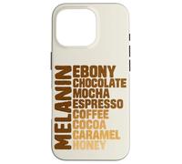 Melanin Ebony Chocolate Mocha Coffee Cocoa Vintage Case for iPhone 16 Pro