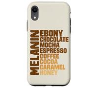 Melanin Ebony Chocolate Mocha Coffee Cocoa Vintage Case for iPhone XR