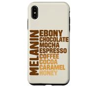 Melanin Ebony Chocolate Mocha Coffee Cocoa Vintage Case for iPhone XS Max