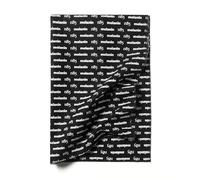 Melanin Haircare Stretch Satin Head Wrap, Women's Hair Accessory for Textured Hair Protection and Styling, Logo, 1 Count (Pack of 1)