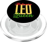Melanin Leo Queen Squad August Birthday Crew Vacation Party PopSockets PopGrip for MagSafe