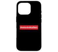 Melanin Matters Black History Month Pride Awareness Melanin Case for iPhone 16 Pro