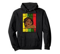 melanin mommy African American mother black mom mama vibes Pullover Hoodie