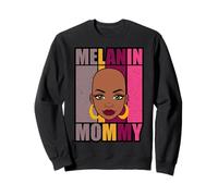 melanin mommy African American mother black mom mama vibes Sweatshirt
