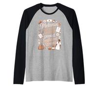Melanin Proud Confident Strong African American Nurse Raglan Baseball Tee