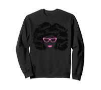 Melanin Queen Strong Educated Black History Pride African Sweatshirt