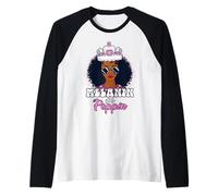 Melanin Stay Poppin Black History Month Black Girl Magic Raglan Baseball Tee
