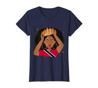 Melanin Trini Queen Afro Hair Trinidad Tobago T-Shirt