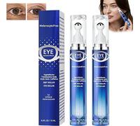 Melanocy to Free Eyes Enhance Roller,Caffeine Eye Cream with 360° Massage Ball Reduce Wrinkles and Fine Lines, Bags Under Eyes (2 Pcs)