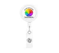 Melanoma Awareness Month Retractable Badge Holder Reel Clip Id Card Holder forNurse Student Office Worker