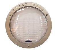 Melaphone Superior 9" Talk-Through Intercom Speech Window, Brushed Aluminium, Airtight Hygienic Unit with No Virus Transmission for Cleanrooms, Hospitals, Pharmacies, Receptions & Offices