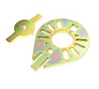 MELARQT Solid Pinion Flange Holding Tool Holder Yoke Wrench Made USA Jeep Ring Rear End Axle Nut 8.8 40 Dana 3/8 Inch Thick!
