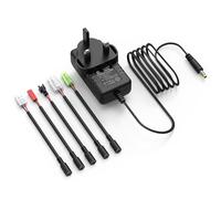 melasta Intelligent Universal Charger for Nimh/Nicd Rechargeable Battery | Charger for 2-10S Airsoft Battery, Multi-voltage Charger with Tamiya/Mini Tamiya/SM-2P/JST/Huanqi Connector