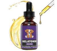 Melatoniin For Dogs - Dog Melatoniin | Dog Sleeping Tablets | Sleep Aid Drops For Dogs | 60ml Pet Sleep Care Nutrition Agent | Puppy Sleeping Nutrition Solution | Pet Calming Supplement For Home
