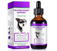 Melatonin for Dogs, Dog Melatonin Support Relaxation,Sleep Aid, Relieves Separation Anxiety & Travel & Stress Anxiety, Calming for Dogs in Noise, Fireworks