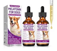 Melatonin for Dogs,Dog Sleep Aid,Calming for Dogs,Promote Relaxation,Reduce Anxiety and Stress,Regulates Sleep Patterns,Promotes Overall Well-Being,Vitamin and Probiotic Enriched Dog Melatonin
