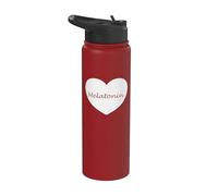 Melatonin Heart Apparel - Unique Melatonin Lover Design Stainless Steel Insulated Water Bottle