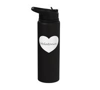 Melatonin Heart Apparel - Unique Melatonin Lover Design Stainless Steel Insulated Water Bottle