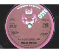 Melba Moore - Moore, Melba The Greatest Feeling 7" Buddah BDS453 EX 1977 there is 2mm drill hole in label rim