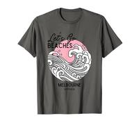 Melbourne Australia Let's Go Beaches T-Shirt