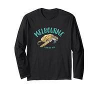 Melbourne, Florida Sea Turtle Design Long Sleeve T-Shirt