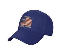 Melbrakin 74th Birthday Gifts Vintage 1950 Hat Men Est 1950 74th Birthday Gifts for Women Hat Baseball CapHat Blue