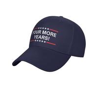 Melbrakin Four More Years Red Sandwich Hats Baseball Cap Unisex Black