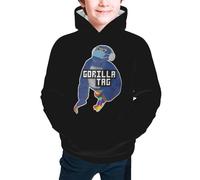 Melbrakin Gorilla Tag Unisex Hoodies for Kids Teens Sweatshirts Pullover with Pocket Classic Casual Hoodie for Boys or Girls