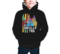 Melbrakin Gorilla Tag Unisex Hoodies for Kids Teens Sweatshirts Pullover with Pocket Classic Casual Hoodie for Boys or Girls