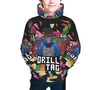 Melbrakin Gorilla Tag Youth Hoodie Sweatshirt Pullover Sweatshirt Casual Basic Pullover Hooded Sweatshirt Hoodie for Boys or Girls