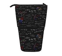 Melbrakin Math Equation Math Formulas Pencil Case,Stand Pencil Pouch,Telescopic Pencil Case Stand Pencil Holder Pen Bag
