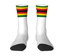 Melbrakin Zimbabwe Flag Crew Socks Summer Moisture Wicking Athletic Socks For Mens And Womens