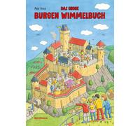Mele Brink Das große Burgen Wimmelbuch - Entdecke das Leben im Mitte (Paperback)