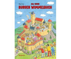 Mele Brink Das große Burgen Wimmelbuch - Entdecke das Leben im Mitte (Paperback)