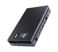MeLE Business Grade Mini PC Overclock X5 i5-1235U 16GB 512GB Quad 4K@60Hz | i5-1235U 10C/12T 4.4GHz |16GB DDR4 512GB SSD | Dual LAN |Desktop Computer| TV Output| HDMI| Office/Industrial/Microserver/Nas