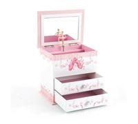 Mele & Co Ballet Shoes Musical Jewellery Box - P5613