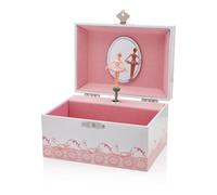 Mele & Co Ballet Shoes Musical Jewellery Box - P5625