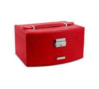 Mele & Co Red Curved Jewellery Box - P55167