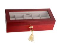 Mele & Co Wooden Watch Display Box (Cherrywood)