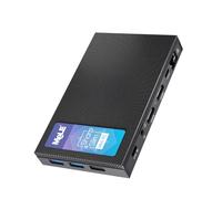 MeLE Fanless Mini PC Quieter 4C N100 16GB RAM 512GB,Portable, Ultra-Slim and Silent Micro Computer, HDMI Display Full-Functioned USB-C,Supports Windows Linux Debian OS, for IoT Office Business