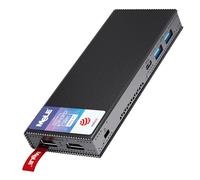 MeLE Fanless Mini PC Stick PCG02 Pro N5105 8GB 256GB, Micro Computer USB PD3.0,Dual HDMI Gigabit Ethernet BT5.1 Small Desktop on Business Office Industrial IoT Media Home