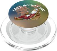 Mele Kalikimaka Christmas - Santa At The Beach Hawaii Style PopSockets PopGrip for MagSafe