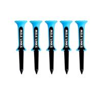 MELE LINKS Golf Tees - Trajectory Correcting Tool - Portable 3.15 Inch Tall Golf Tees for Turf Mat Putting Green Beginner Lessons Course Driving Range Travel Backyard Tournament