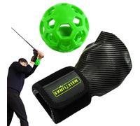 MELE LINKS Golf Trainer Ball, Golf Swing Trainer Ball, Golf Wrist Trainer, Golf Swing Posture Corrector, Smart Ball Golf Training Aid for Golfer Beginner Practice pro Swing (Green)