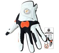 MELE LINKS Golf True Grip Trainer Glove Golf Practice Tool to Help Train Correct Grip Position, Golf Glove Improve Your Grip (white,MAN ML)