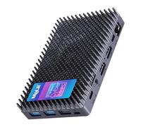 MeLE Mini PC Cyber X1 N150 Fanless Win11 Pro 16GB RAM 512GB SSD All in One Desktop Computer,Dual HDMI/Full Function USB-C/WiFi/BT/Ethernet,Home Business Office Industrial