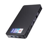 MeLE Overclock X2 Mini PC N150 16GB 512GB, Dual HDMI and USB-C 4K, Powerful and Stylish Mini Computer, Gigabit Network, VESA Mount, Auto Power On
