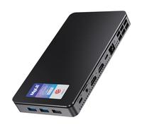 MeLE Overclock4C Mini PC, N100 32GB 512GB, Triple Display, USB-C, for IoT | N100 up to 3.4GHz, 32GB RAM, 512GB SSD, dual HDMI+USB-C triple 4K display, Wi-Fi 5, BT5.1, VESA mount, digital signage